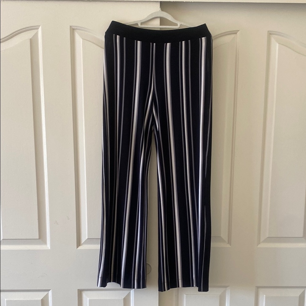 I.N.C Black and White Striped Pants. Size S